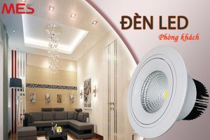 đèn led downlight cho phòng khách